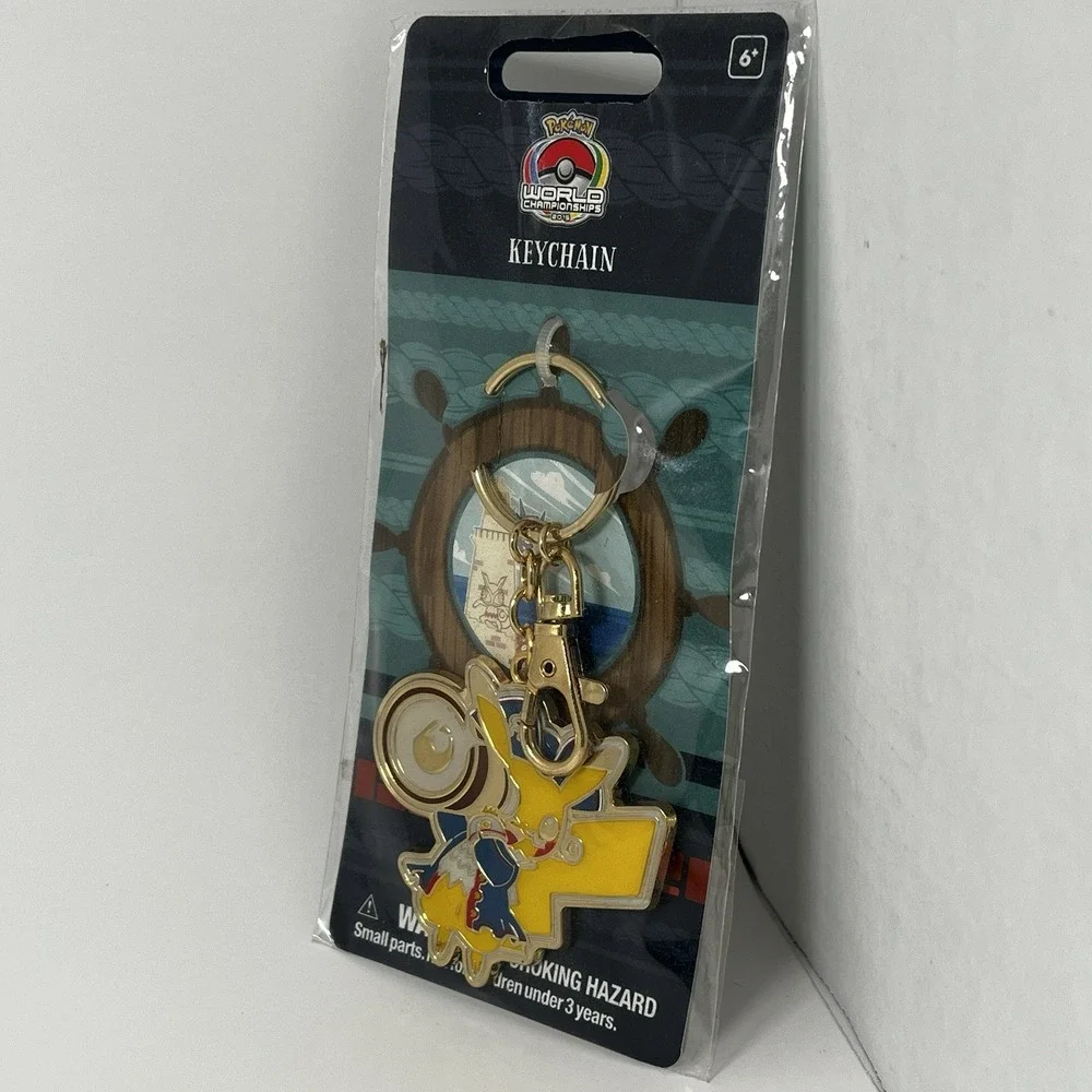 Pokémon World Championships 2015 Pikachu Keychain – Official Exclusive‎ – Sealed